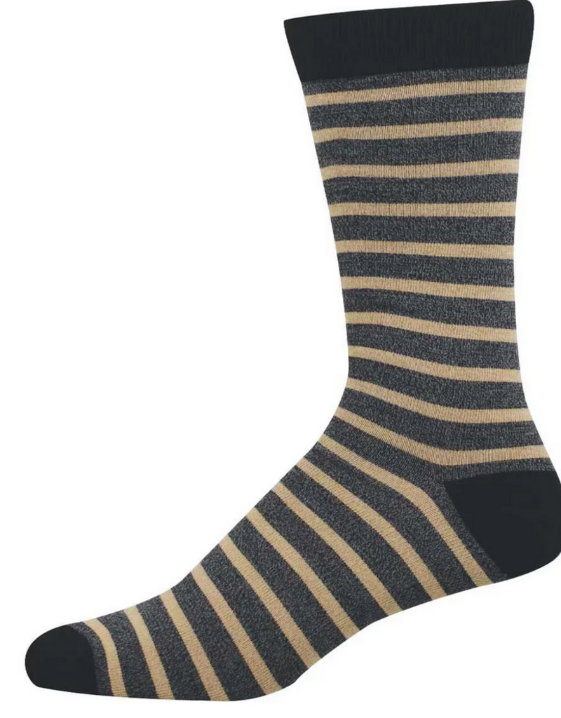 Sailor Stripe Charcoal/Gold