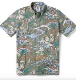 Reyn Spooner Grateful Dead Far Out Button Front