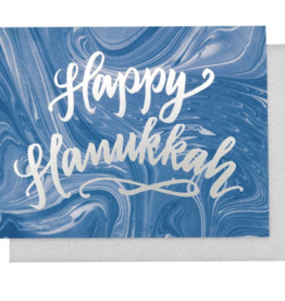 The Social Type Hanukkah Marble Card