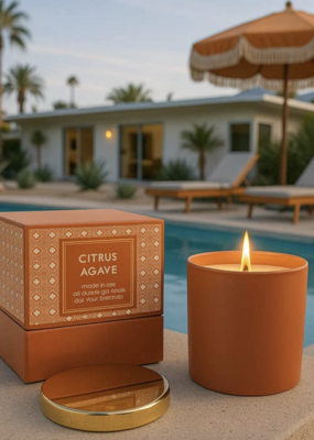 Mod Lounge Paper Company Mid Century Boxed Candle