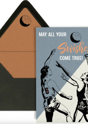 Mod Lounge Paper Company May All Your Swishes Come True Card