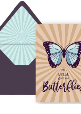 Mod Lounge Paper Company You Still Give Me Butterflies Card