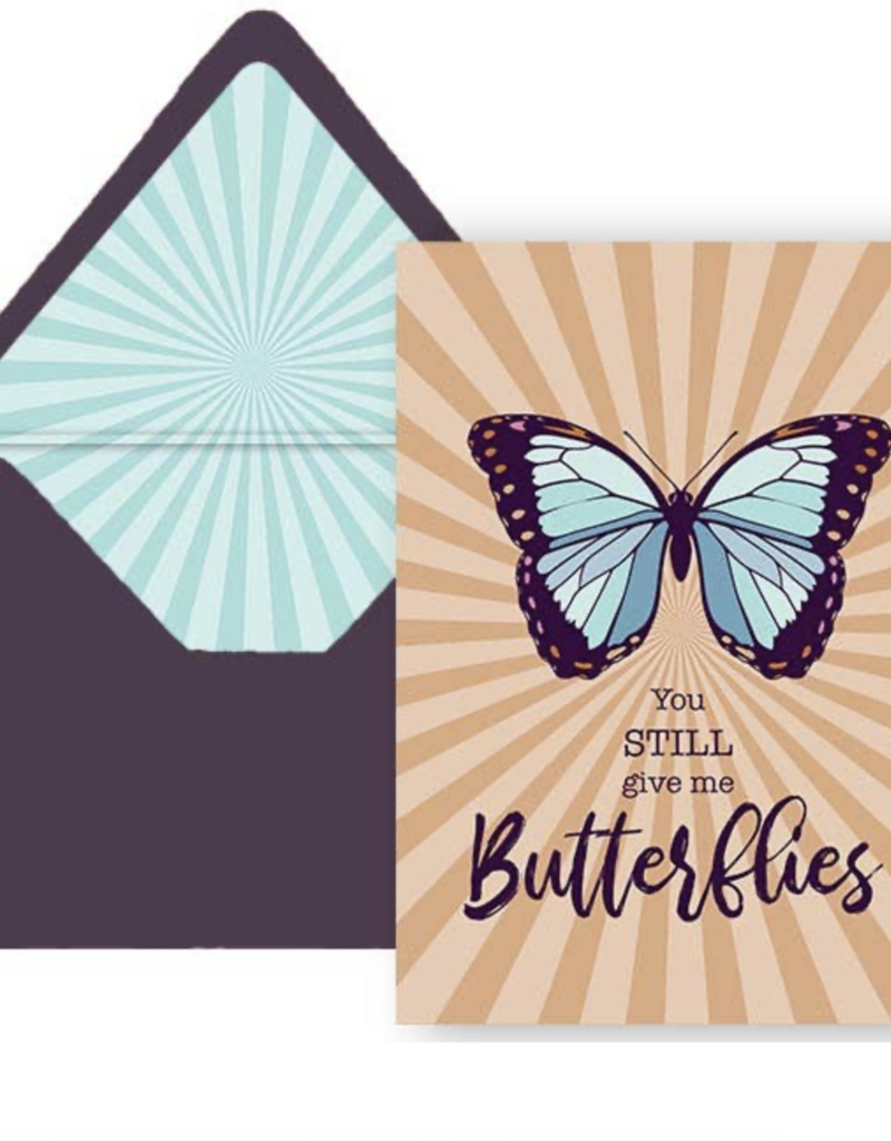 Mod Lounge Paper Company You Still Give Me Butterflies Card