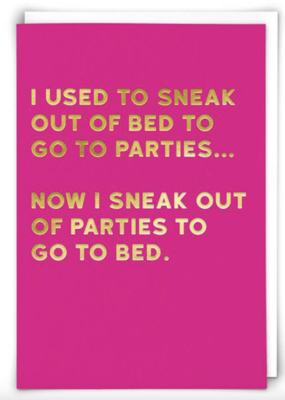 Redback Cards Go to Bed Card