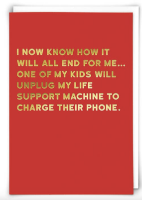 Redback Cards Life Support Card