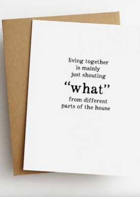 Skel & Co What Shouting Card