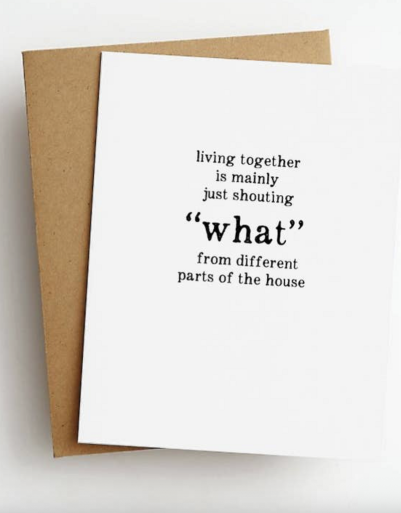 Skel & Co What Shouting Card