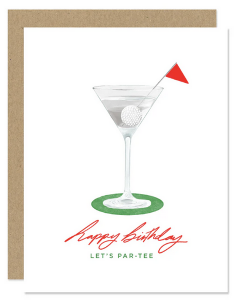 Maddon and Co Golf Hole in One Birthday Card