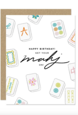 Maddon and Co Mahjong Birthday Card