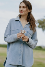 Z Supply All Day Knit Denim Jacket