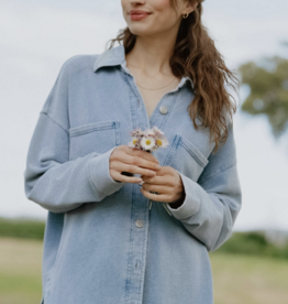 Z Supply All Day Knit Denim Jacket