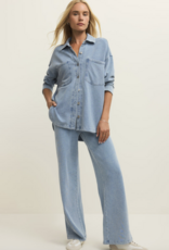 Z Supply All Day Knit Denim Jacket