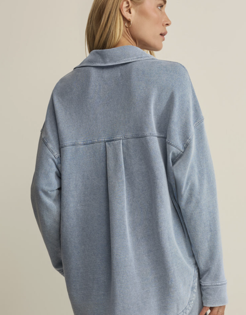 Z Supply All Day Knit Denim Jacket