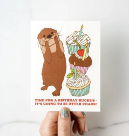 ILOOTPAPERIE Otter Chaos Birthday