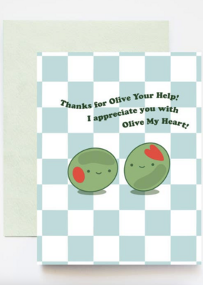 ILOOTPAPERIE Thank You for Olive Your Help