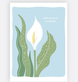 Elum Designs Calla Lily Sympathy Card