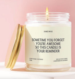 James Wax Sometimes You Forget You're Awesome Candle