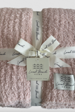 Local Beach Solid Ribbed Luxe Blanket