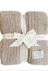 Local Beach Solid Ribbed Luxe Blanket