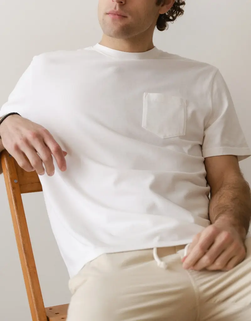 Marine Layer Luxe 250 Relaxed Pocket Tee