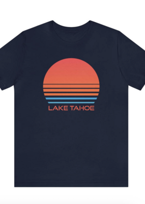 Hey Mountains Lake Tahoe Sunset Tee