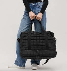 Urban Expressions Globetrotter Quilted Weekender Bag