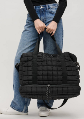 Urban Expressions Globetrotter Quilted Weekender Bag