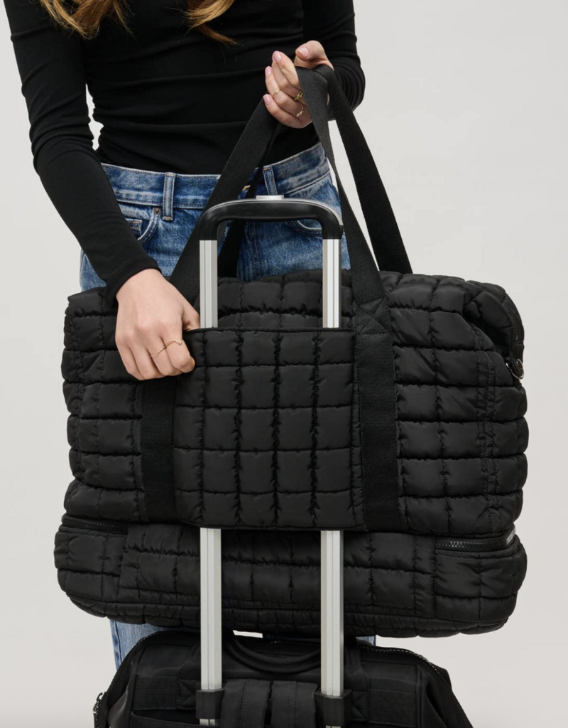 Urban Expressions Globetrotter Quilted Weekender Bag