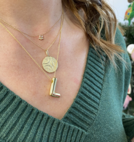 Bubble Letter Necklace GF-