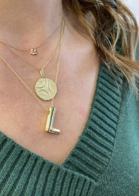 Bubble Letter Necklace GF-