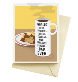 Seltzer Best Mug Father's Day Card