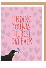 Apartment 2 Cards Dauchshund Best Day Ever Love Card