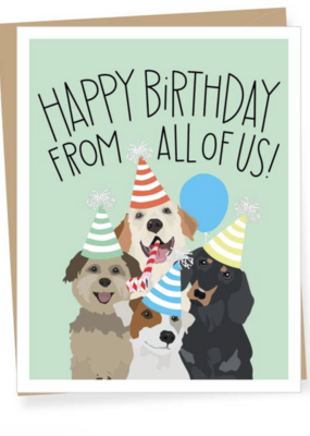 Apartment 2 Cards From All of Us Dog Card