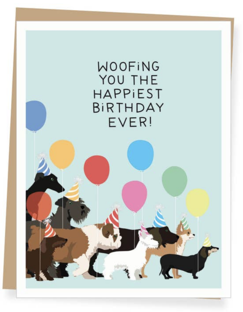 Apartment 2 Cards Dogwalk VDay Card