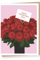 Apartment 2 Cards Rose Bouquet VDay Card