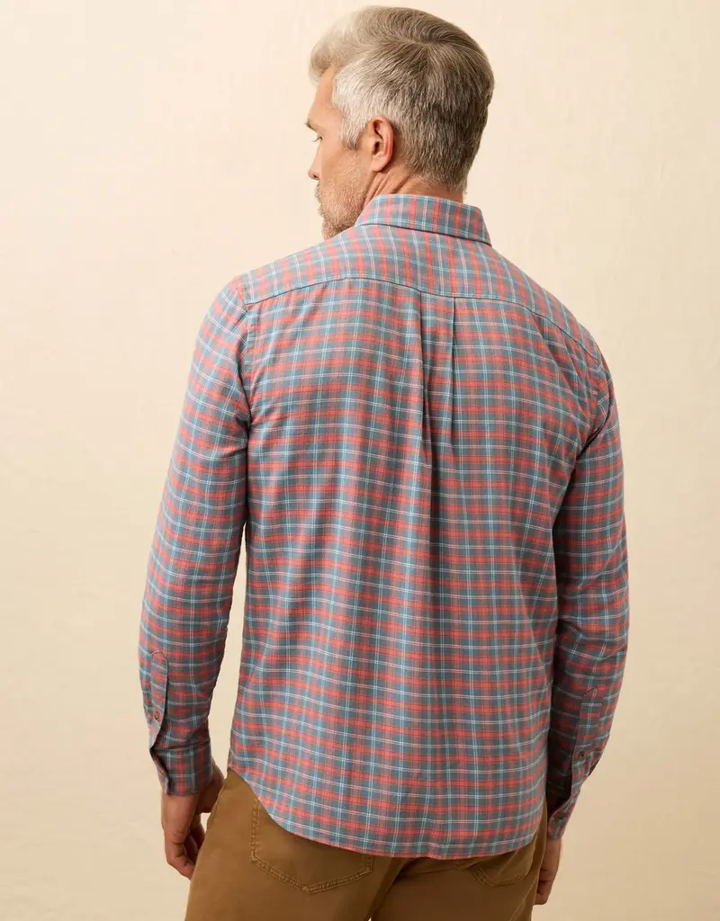 Faherty Movement Brushed Shirt