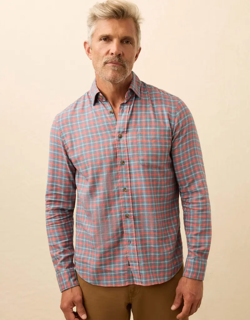Faherty Movement Brushed Shirt