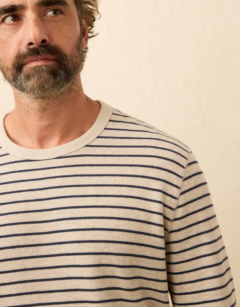 Faherty Double Knit Crewneck