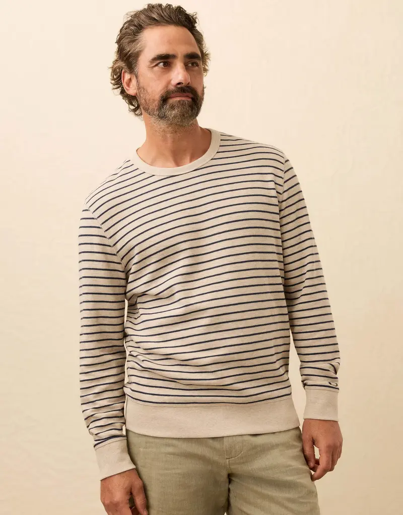 Faherty Double Knit Crewneck