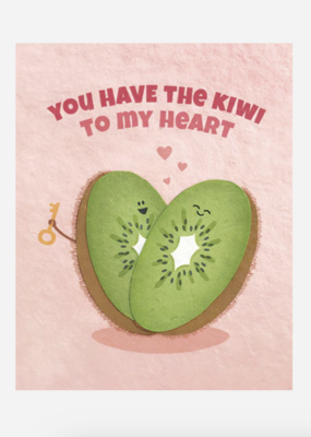 Good Paper Kiwi To My Heart Love
