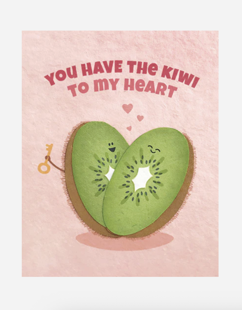 Good Paper Kiwi To My Heart Love