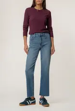 Kut from the Kloth High Rise Avery Fab Ab Easy Straight Leg