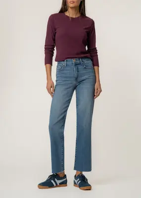 Kut from the Kloth High Rise Avery Fab Ab Easy Straight Leg