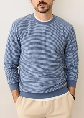 Marine Layer Towel Terry Crewneck
