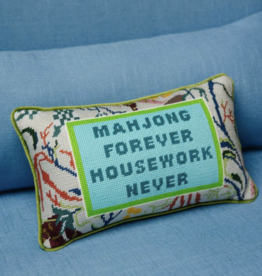 Furbish Studios Mahjong Forever Pillow