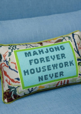 Furbish Studios Mahjong Forever Pillow