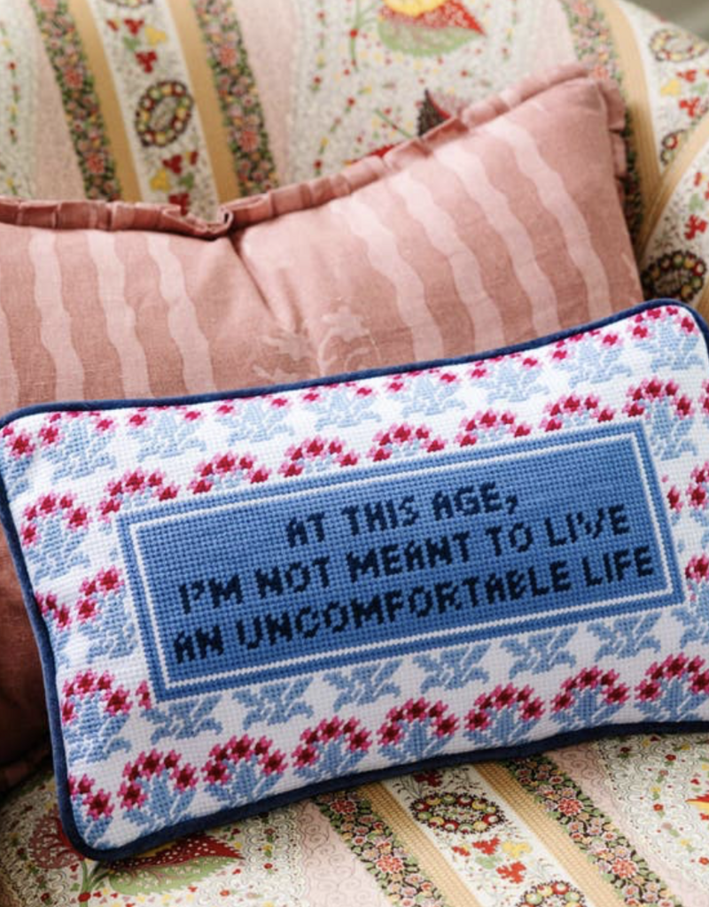 Furbish Studios Uncomfortable Life Pillow