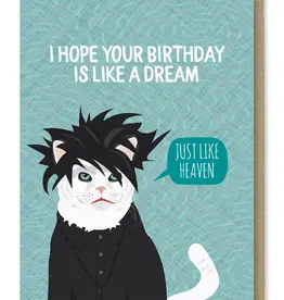 Modern Printed Matter The Cure Cat Card