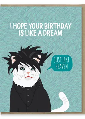 Modern Printed Matter The Cure Cat Card