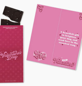 Sweeter Cards Heartfelt Happy VDay Chocolate Card